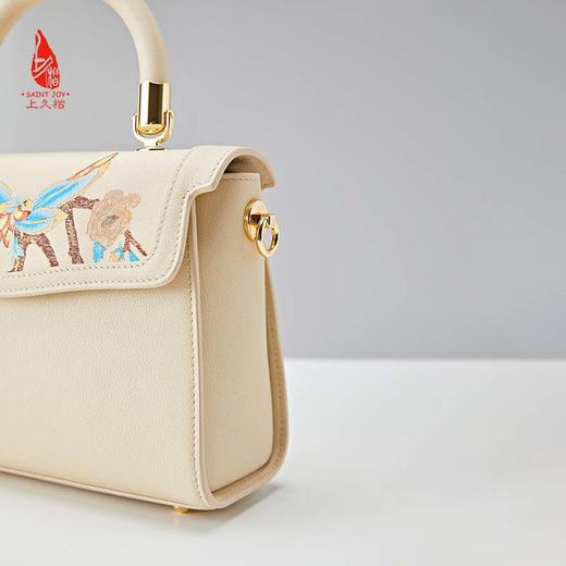 SAINTJOY/上久楷 宋锦女式拎包  锦枝玉叶 BWS23A0702 商品图5
