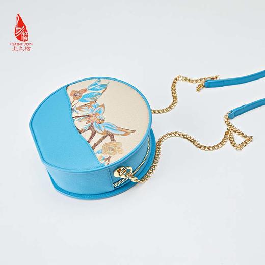 SAINTJOY/上久楷 宋锦斜背包 锦织玉叶 BWS23B0401 商品图1