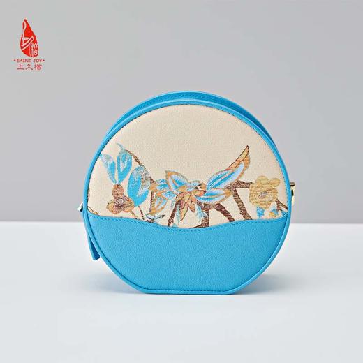 SAINTJOY/上久楷 宋锦斜背包 锦织玉叶 BWS23B0401 商品图4