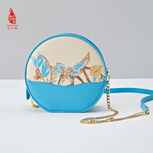 SAINTJOY/上久楷 宋锦斜背包 锦织玉叶 BWS23B0401 商品图8