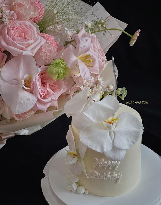 白月光 · 奶油霜蛋糕（加高款） 商品图1