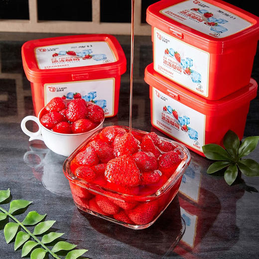 (百万补贴) 丹东冰点草莓罐头400g 商品图2