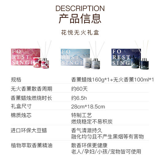璐璐馨圣诞/山谷橡木/花悦香薰套装【不支持补差，非质量问题不退不换】S 商品图8