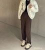 2023年新款秋冬休闲加绒加厚裤子KW3DN2003107 商品缩略图0