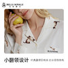 皇家丽美新款兰精莫代尔长绒棉家居服睡衣春秋长袖套装女款猫咪印花JJT90044 商品缩略图3