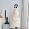 新款牛角扣鹅绒长款加厚羽绒服 商品缩略图2