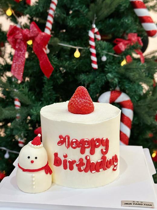 小雪人 · 奶油蛋糕 商品图0