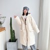 新款牛角扣鹅绒长款加厚羽绒服 商品缩略图1