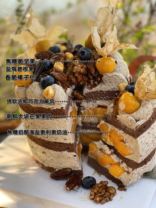 【加高六寸】焦糖奶酪坚果奥利奥咸奶油 商品图1