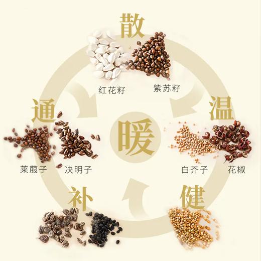 正安国货·温通3阴交穴 4小时平均发热保暖  呵护腿部 九子包暖踝贴 10袋/盒 商品图1