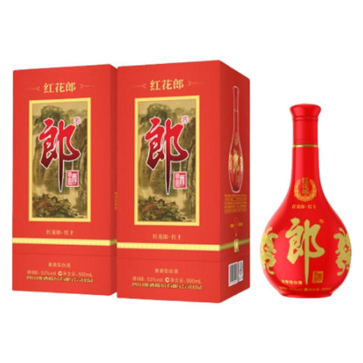 郎酒 53° 红花郎10年 500ml 商品图5