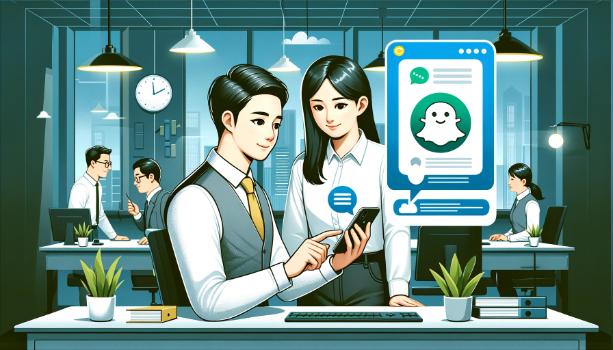 如何给同事开通企业微信