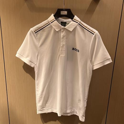 HUGO BOSS POLO男  50506186-100 白色.100%聚酯纤维 商品图5