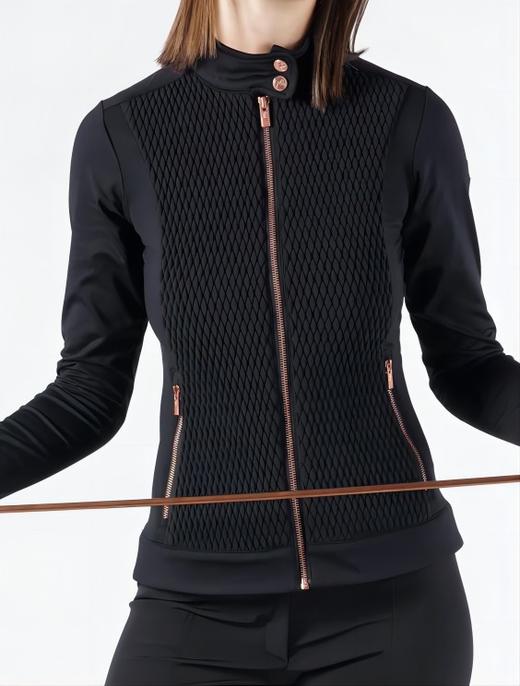 Fusalp - Daphne  - 女装 - 滑雪中层 - 黑色 商品图2