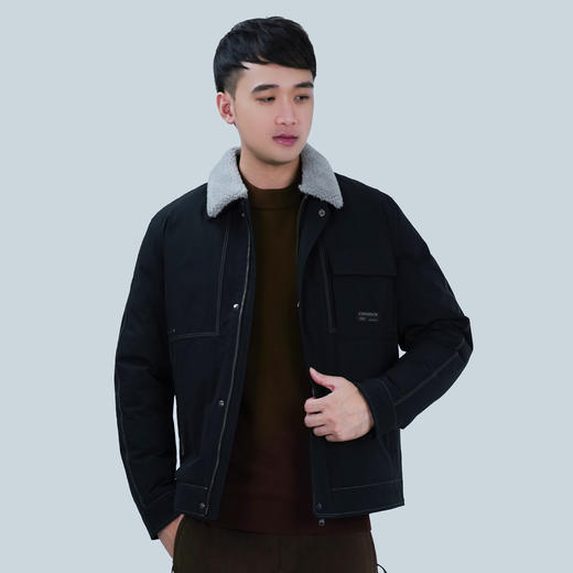 男装24冬季新款休闲翻领羽绒外套2219-GA8926▲ 商品图3