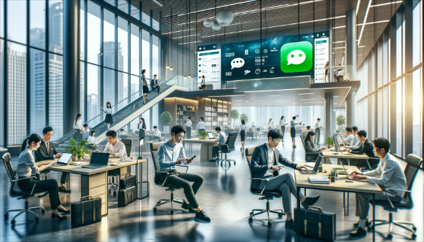 企业官方微信开通申请单