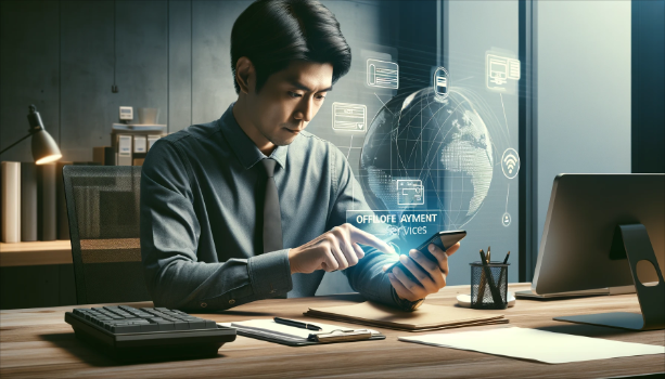 企业微信如何开通线下收款