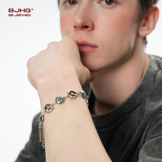 BJHG不计后果 星芒手链潮男女ins小众设计冷淡风男款手环手饰新款 商品图0