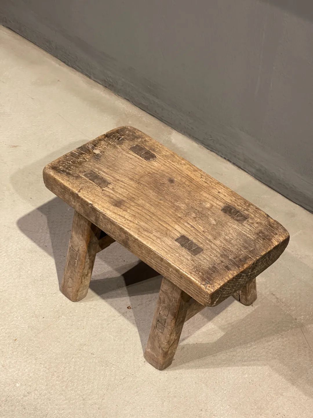 榉木长方面四足矮条凳,顺丰包邮