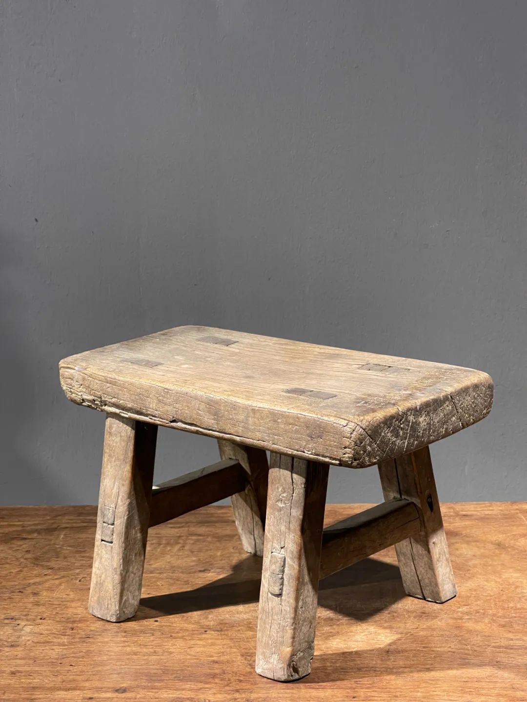 榉木长方面四足矮条凳,顺丰包邮