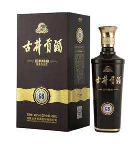 古井贡酒G6   40.6°白酒   450ml*4瓶 【BC】【ZW】