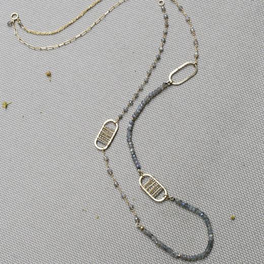 SpoiledBrat Jewelry爵士系列斜长石项链 商品图0