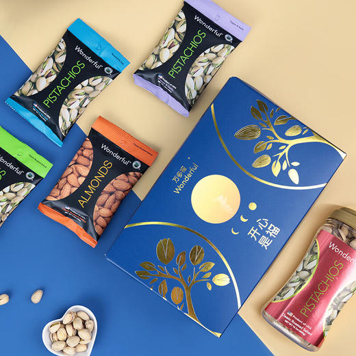 美国Wonderful万多福开心是福礼盒600g/053806 高品质坚果品牌春节送礼 商品图3