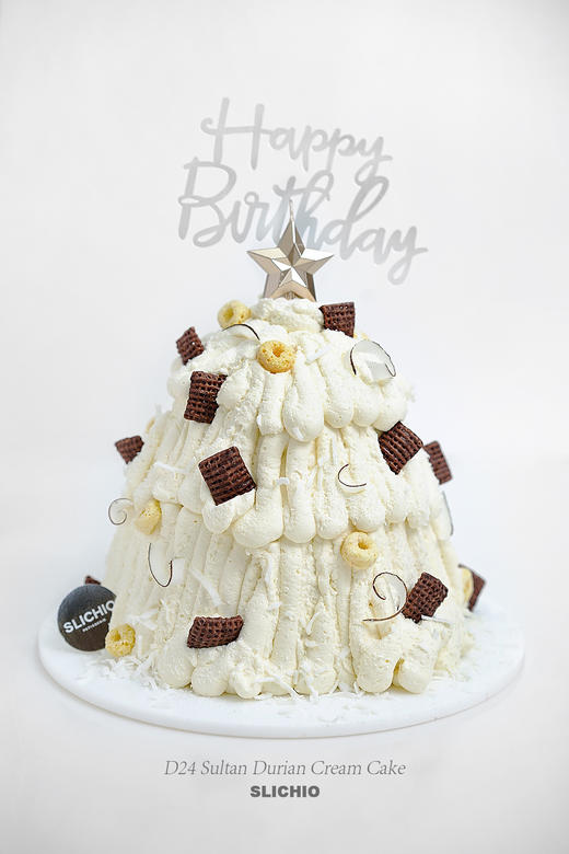 馥白 | D24苏丹王榴莲奶油蛋糕 商品图2