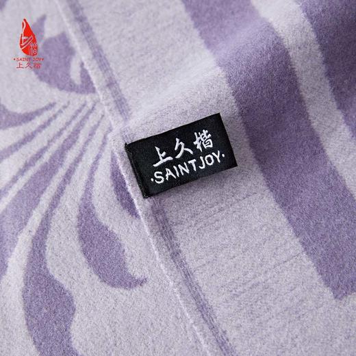 SAINTJOY/上久楷 真丝围巾  真丝披肩 浅紫色  FJS23046 商品图5