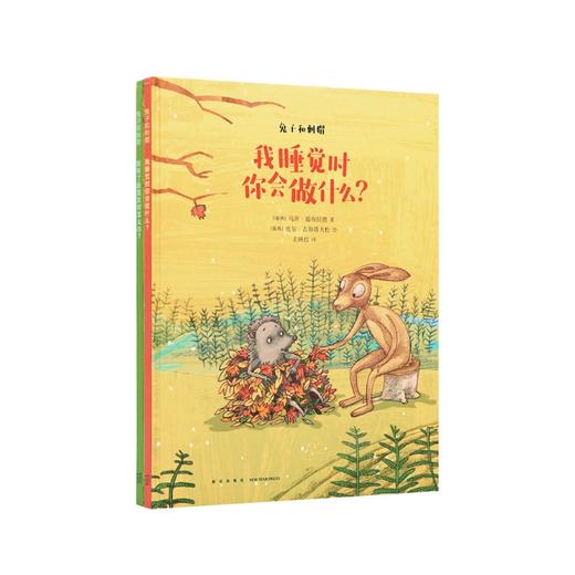 《兔子和刺猬》（全两册）我睡觉时你会做什么？+我有了新朋友你怎么办？读小库 商品图0