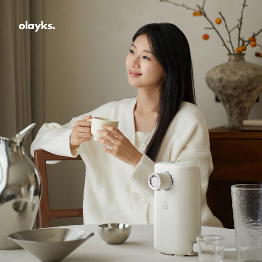 olayks欧莱克便携式烧水壶台式小型即热式饮水机速热矿泉水加热器 商品图1