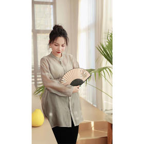 贺春系列】衬衫（22810118-绍衣/藕丝秋半）