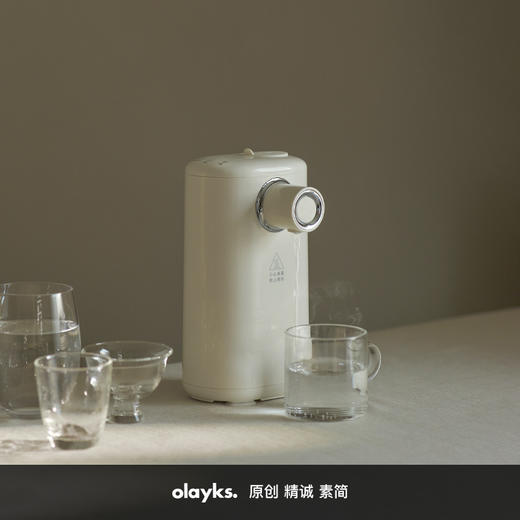 olayks欧莱克便携式烧水壶台式小型即热式饮水机速热矿泉水加热器 商品图0
