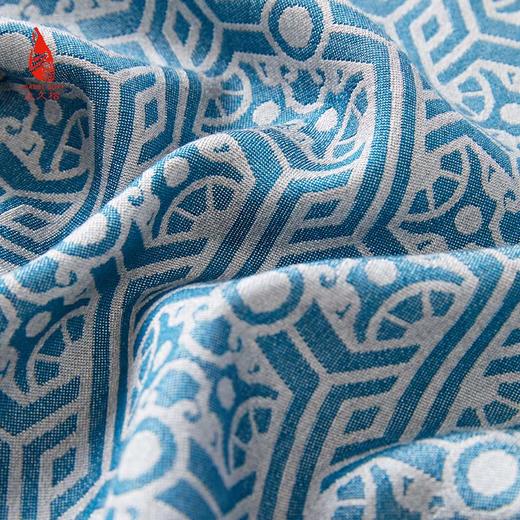 SAINTJOY/上久楷 丝毛围巾  丝毛长巾  窗花纹  CJS22037 商品图4