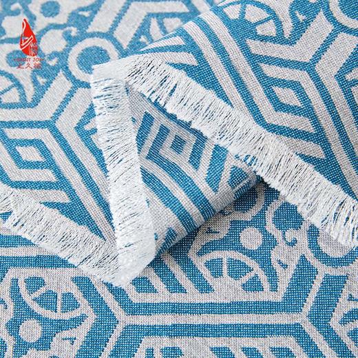 SAINTJOY/上久楷 丝毛围巾  丝毛长巾  窗花纹  CJS22037 商品图5