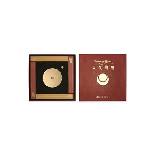 【新版】日夜藏香 含黄铜香盘香插 手工制作神秘之香藏医传承安眠醍醐 商品图4