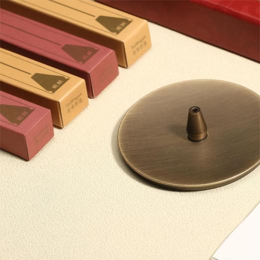 【新版】日夜藏香 含黄铜香盘香插 手工制作神秘之香藏医传承安眠醍醐 商品图1