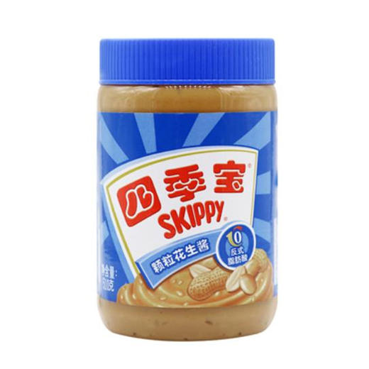 四季宝柔滑花生酱510g  面包酱拌面酱火锅调料蘸料涂抹面包早餐酱 商品图1