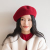MB095 疯帽子与爱丽丝羊毛贝雷帽 好气色好面料好版型 商品缩略图0