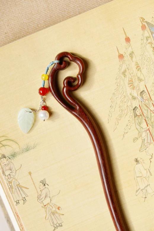 清云°小叶紫檀发簪 商品图3