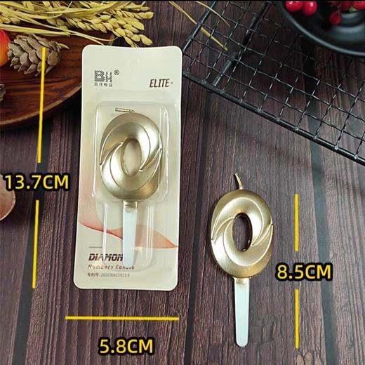 N00 数字生日蜡烛（数字0） 商品图0