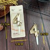 N04 数字生日蜡烛（数字4） 商品缩略图0