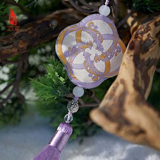 SAINTJOY/上久楷 宋锦挂件  四龙环壁  SPS23A04 商品图3