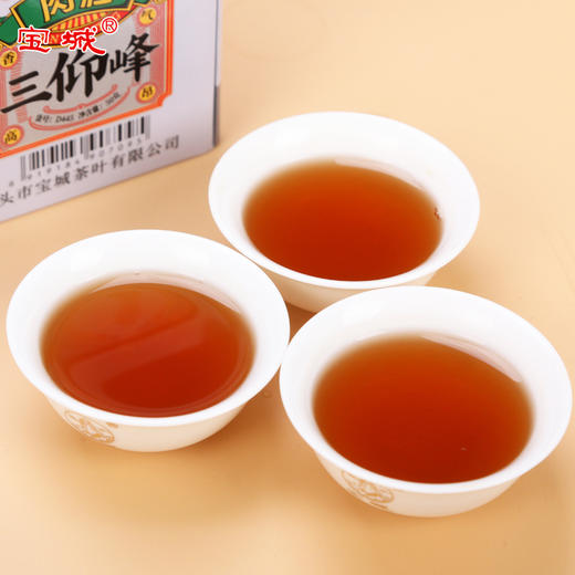 宝城三仰峰肉桂茶叶6罐装共300克小泡装礼盒乌龙茶岩茶D445 商品图3