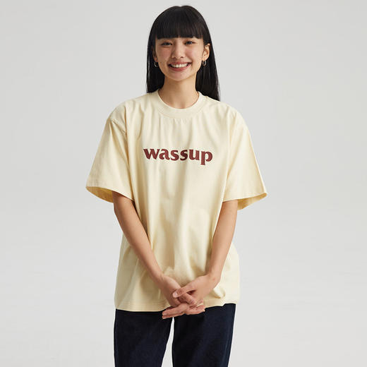 WASSUP基础logo短袖T恤 商品图10