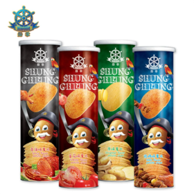 马来西亚船掌牌薯片香辣味/番茄味/烧烤味/原味150g 优质新鲜土豆 香醇酥脆 057761/057762/057763/057760