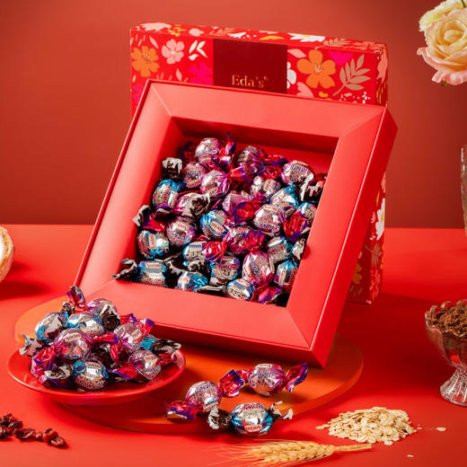 艾达的世界精选什锦巧克力红色礼盒300g/精选醇享巧克力粉色礼盒400g 精心设计礼盒 041120/041271 商品图2