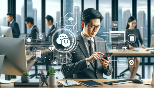 企业开通微信支付没有提示
