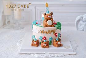 1027CAKE | 立体小动物  小老虎蛋糕