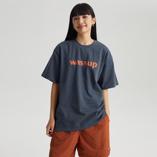 WASSUP基础logo短袖T恤 商品图7